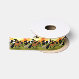 Western-Pferd Satinband