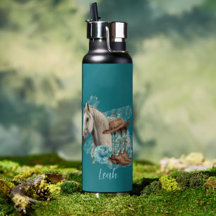 Western Pferd Wasserflasche Trinkflasche