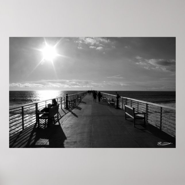 Western Pier Poster (Vorne)