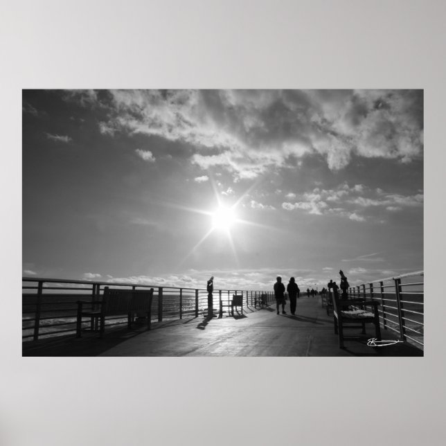 Western Pier Winkel Poster (Vorne)