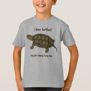 Western Pond Turtle T-Shirt