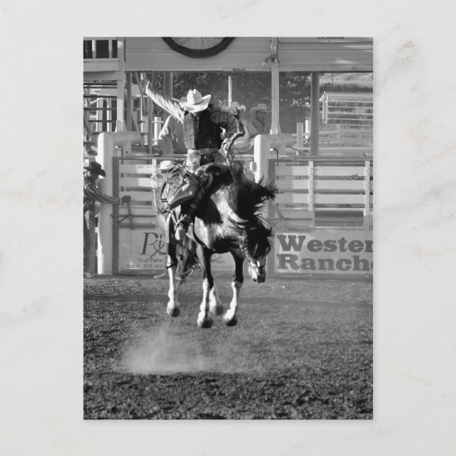 Western Postkarte (Vorderseite)