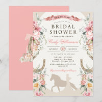 Western Ranch Rosa Blumenland Brautparty