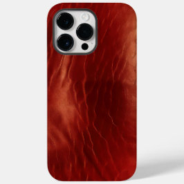 Western Red Cowhide Case-Mate iPhone 14 Pro Max Hülle