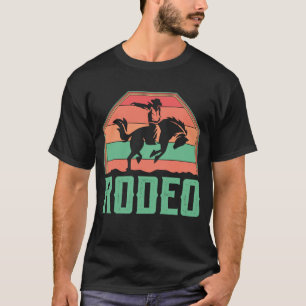 Western Reiten Rodeo Rider Cowboy Vintag Re T-Shirt