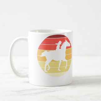 Western Riding Horses Girls Women Kaffeetasse