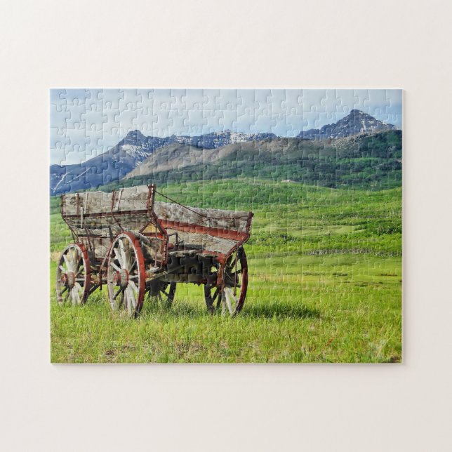 Western Rocky Mountains Landschaftspuzzle Puzzle (Horizontal)