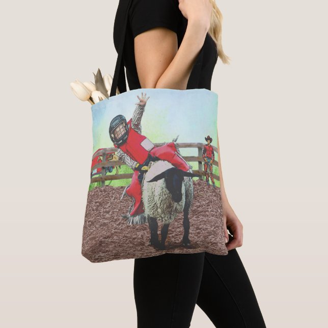 Western Rodeo Cowboy Cowgirl Mutton Busting (Von Nahem)