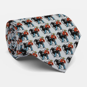 Western RodeoCowboy Steer Wrestling Männer Necktie Krawatte