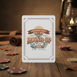 Western Round-Up Familientreffen ID1318 Spielkarten