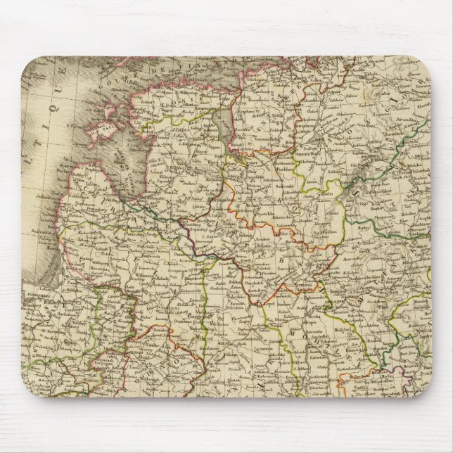 Western Russland, Polen Mousepad (Vorne)