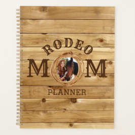 Western Rustic Rodeo Mama Foto Planer