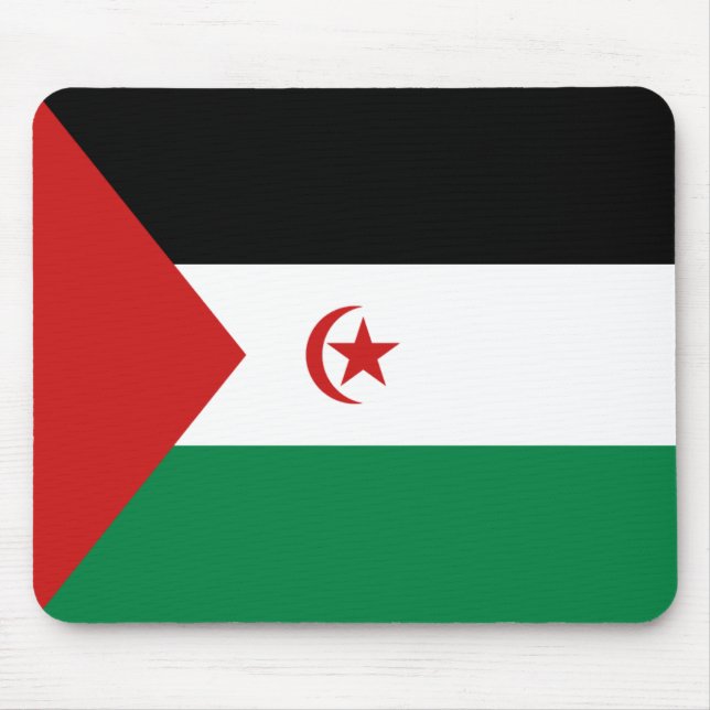 Western Sahara Flag Mousepad (Vorne)