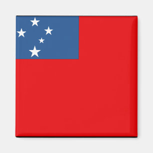 Western Samoa Flag Magnet