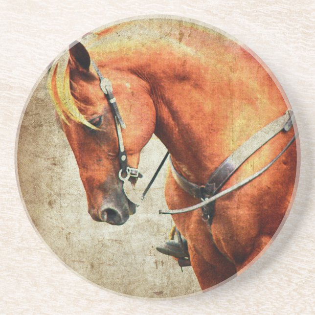 Western Sandstein Untersetzer (Vorne)