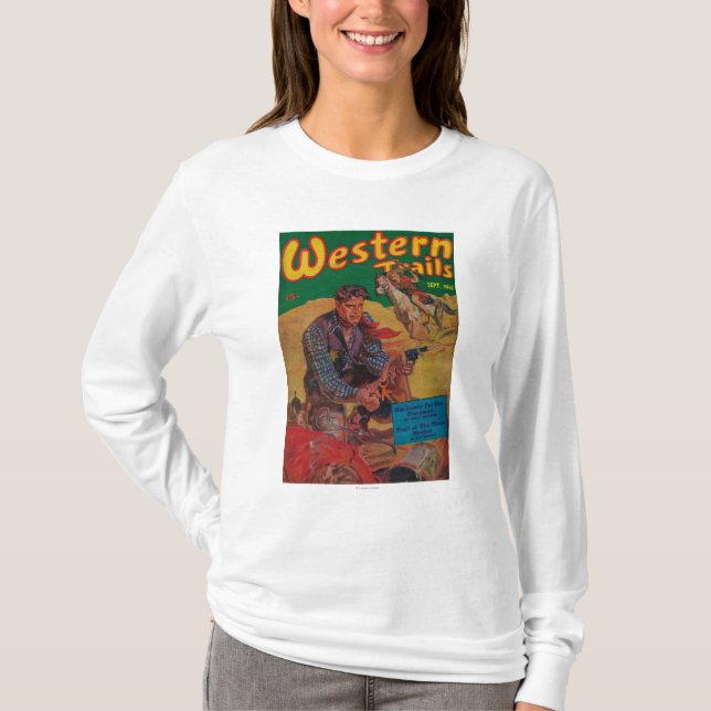Western schleppt Titelseite2 T-Shirt (Vorderseite)