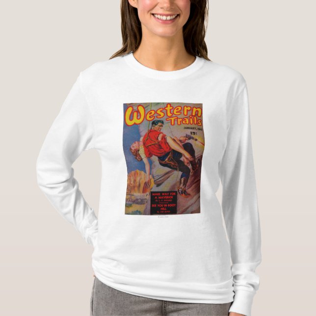 Western schleppt Titelseite3 T-Shirt (Vorderseite)