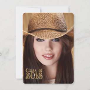 Western Script-Klasse des Abschlusses 2015 Einladung