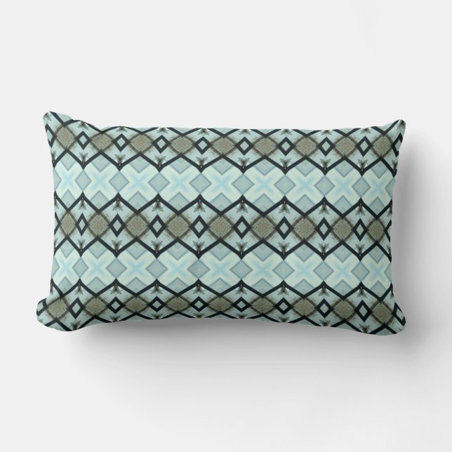 Western Sky Pattern Lumbar Pillow Lendenkissen (Vorderseite)