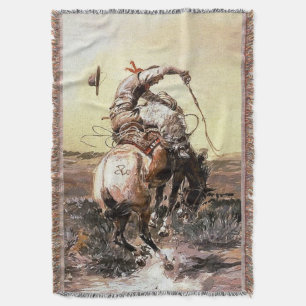 Western "Slick Rider" Kunst von Charles M. Russell Decke