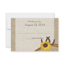 Western Sonnenblumen und Hufeisen Antwort