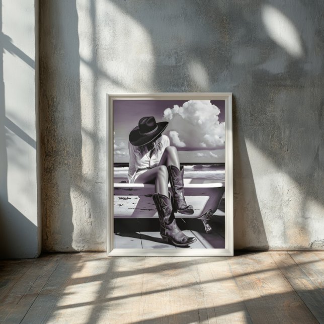 Western Soul - Cowgirl Poster drucken (Von Creator hochgeladen)