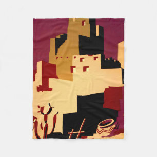 Western Southwest Pueblo WPA National Fleecedecke