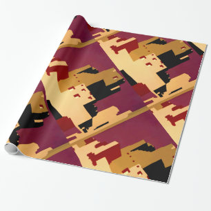 Western Southwest Pueblo WPA National Geschenkpapier