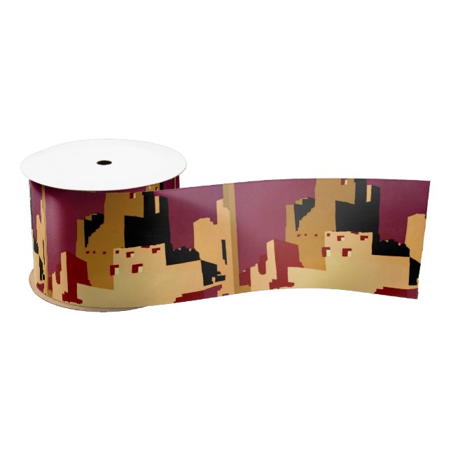 Western Southwest Pueblo WPA National Satinband (Spule)