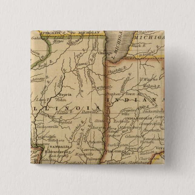 Western-Staaten Button (Vorderseite)