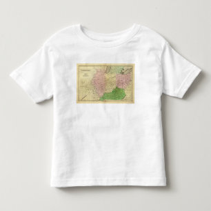Western-Staaten Olney Karte Kleinkind T-shirt