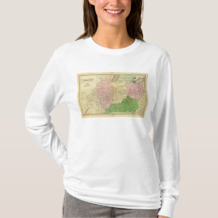 Western-Staaten Olney Karte T-Shirt