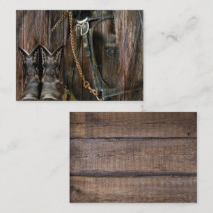 Western Stiefel und Cowboystiefel Visitenkarte