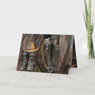 Western Stil Pferd und Cowboy Stiefel Danke Auto