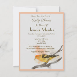 Western Tanager Gelbe Vogelzweig Feiertagskarte