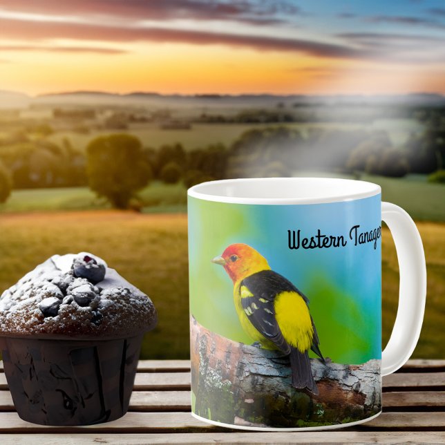 Western Tanager Kaffee Tasse (Von Creator hochgeladen)