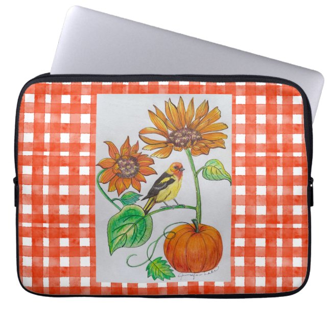 Western Tanager Notebook-Abdeckung Laptopschutzhülle (Vorderseite)