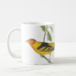 Western Tanager von Audubon Kaffeetasse