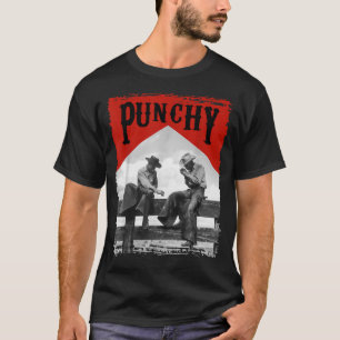 Western Teas Cowgirl Horse Rodeo Punchy Cowbo T-Shirt