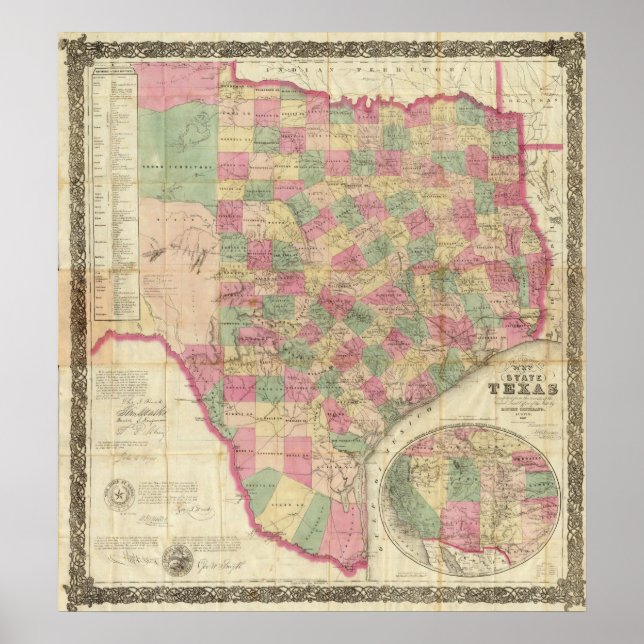 Western Texas Poster (Vorne)