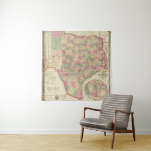 Western Texas Wandteppich