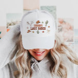 Western Themed Junggeselinnen-Abschied Truckerkappe<br><div class="desc">Dies ist ein Western-Junggeselinnen-Abschied-LKWs, der mit einem groovy Schriftart-Pairing ausgestattet ist. Alle Farben können bearbeitet werden. // Für passende Artikel besuchen Sie bitte die Kollektion "BACHELORETTE" im Shop von By Nicole Designs Zazzle. * Wenn Ihnen dieses Design gefällt, Sie es aber nicht für etwas finden, das Sie suchen, wenden Sie...</div>