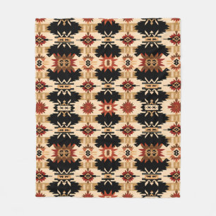 Western Throw Blanket - Gemütlicher Südwestkonzern Fleecedecke