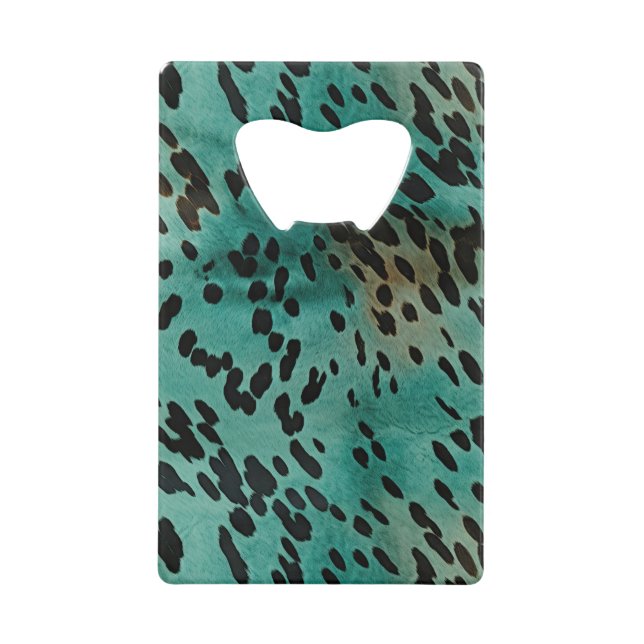 Western Türkis Geldbeutel Flaschenöffner (Vorderseite)