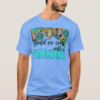 Western Turquoise Bull Skull sollte kommen mit  T-Shirt