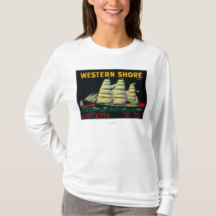 Western-Ufer-Birnen-Kiste LabelHood, CA T-Shirt