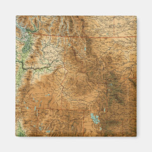 Western United Staaten Magnet