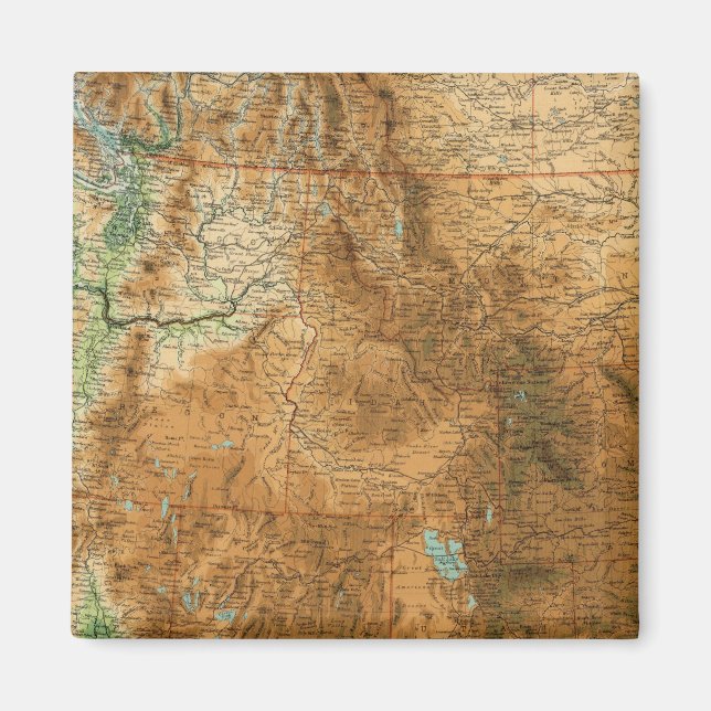 Western United Staaten Magnet (Vorne)