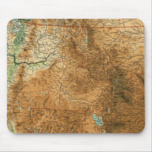 Western Vereinigte Staaten Mousepad