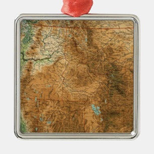Western Vereinigte Staaten Silbernes Ornament